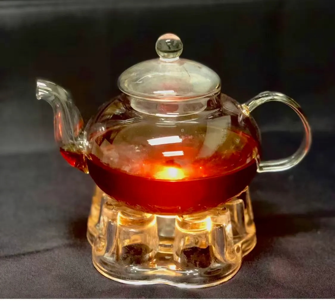 Glass Pot with Warmer